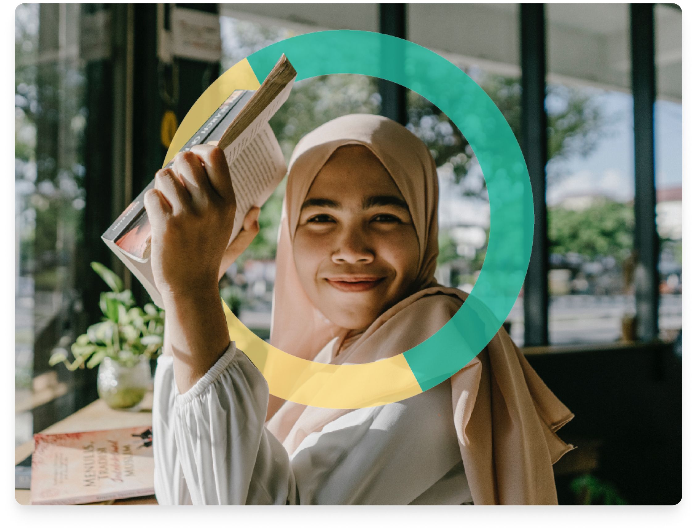 Group of students discussing period equity